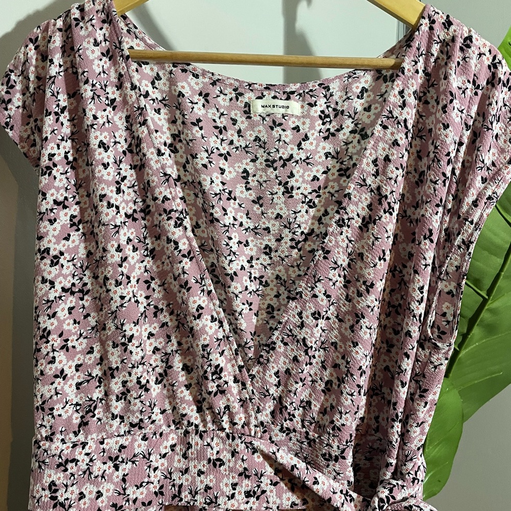 Max studio floral dress